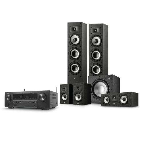 Polk and Denon | Complete Home Theater Package - Noir-Sonxplus Drummondville