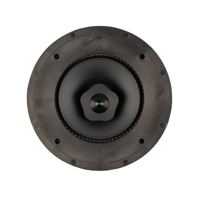 Paradigm CI Elite E80-R V2 | 8" in-ceiling speaker - SHOCK-MOUNT - Black - White surface ready to paint - Unité-Sonxplus Drummondville