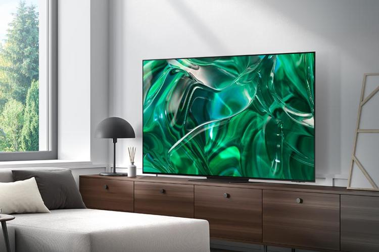 Samsung QN77S95CAFXZC | 77" Smart TV - S95C Series - OLED - 4K - Quantum HDR OLED+-Sonxplus Drummondville