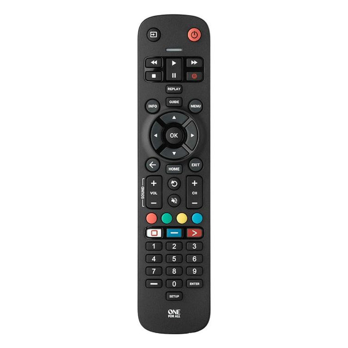 One for All URC3610R | Universal remote control for TV - Essential Series - For one device-Sonxplus Drummondville