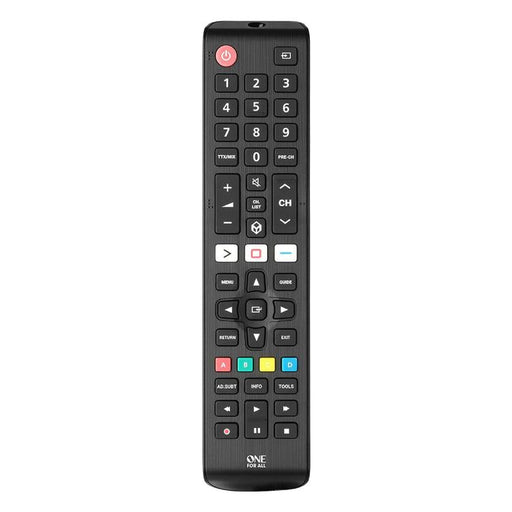 One for All URC4810R | Direct replacement remote control for any Samsung TV - Replacement Series - Black-Sonxplus Drummondville