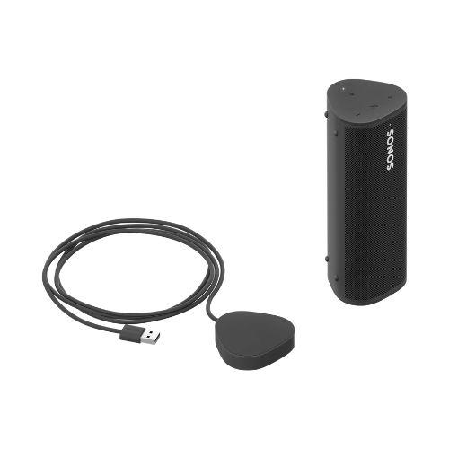 Sonos | Roam Charging Set - 1 Roam Portable Speaker - 1 Roam Charger - Black-Sonxplus Drummondville