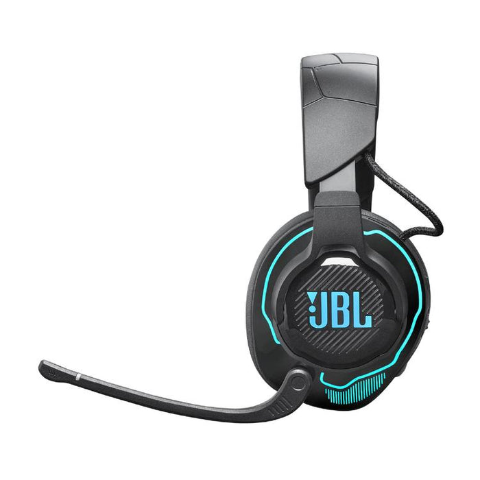 JBL Quantum 910 | Pro circumaural gaming headphones - Wireless - RGB lighting - Noise reduction - Black-Sonxplus Drummondville