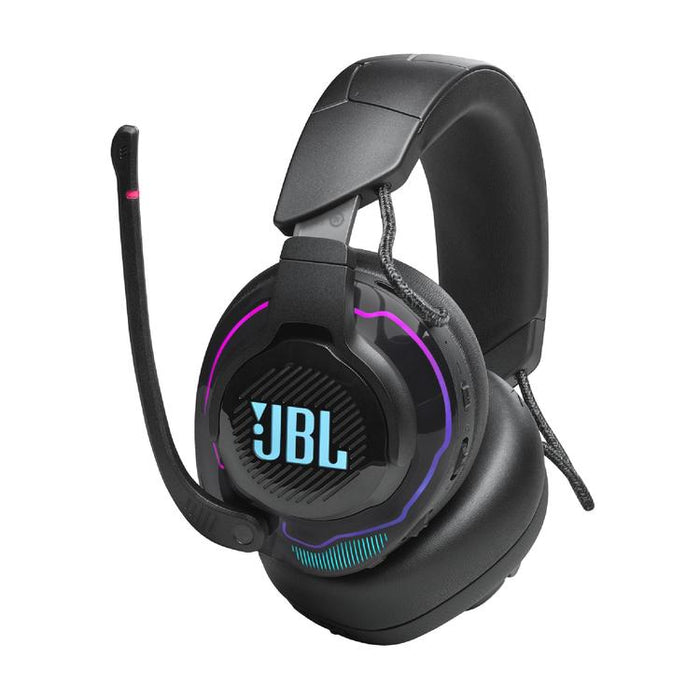 JBL Quantum 910 | Pro circumaural gaming headphones - Wireless - RGB lighting - Noise reduction - Black-Sonxplus Drummondville