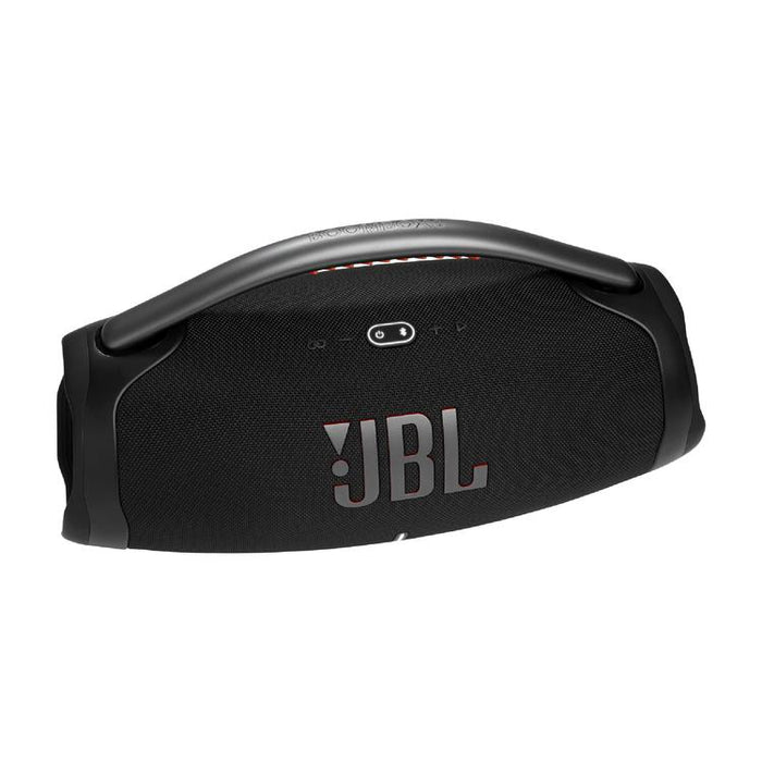 JBL Boombox 3 | Portable Speaker - Bluetooth - IP67 - 3 Channels - Black-Sonxplus Drummondville