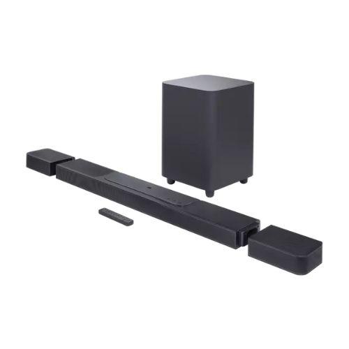 JBL Bar 1300 Pro | Soundbar 11.1.4 - With Detachable Surround Speakers and 10" Subwoofer - Dolby Atmos - DTS:X - MultiBeam - 1170W - Black-Sonxplus Drummondville