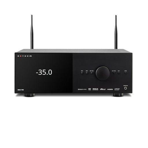 Anthem MRX 740 8K | Home theater receiver - 11.2 channel preamplifier and 7 channel amplifier - 140 W - Black-Sonxplus Drummondville