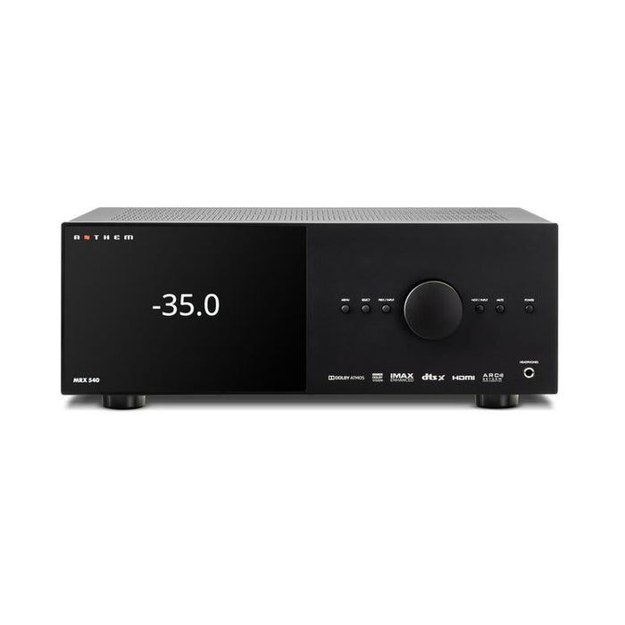 Anthem MRX 540 8K | 7.2 channel Preamplifier and 5 channel Amplifier - 100 W - Black-Sonxplus Drummondville