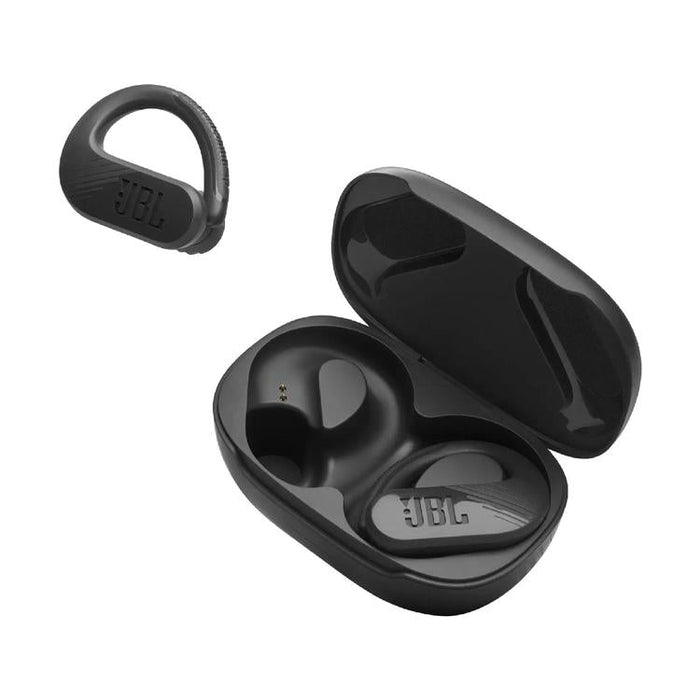 JBL Endurance Peak III | Sport In-Ear Headphones - 100% Wireless - Waterproof - Powerhook Design - Black-Sonxplus Drummondville