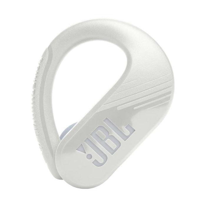 JBL Endurance Peak III | Sport In-Ear Headphones - 100% Wireless - Waterproof - Powerhook Design - White-Sonxplus Drummondville