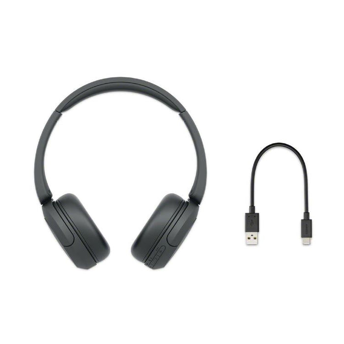 Sony WH-CH520 | On-ear headphones - Wireless - Bluetooth - Up to 50 hours battery life - Black-Sonxplus Drummondville