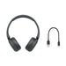 Sony WH-CH520 | On-ear headphones - Wireless - Bluetooth - Up to 50 hours battery life - Black-Sonxplus Drummondville