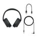 Sony WH-CH720N | Around-ear headphones - Wireless - Bluetooth - Noise reduction - Up to 35 hours battery life - Microphone - Black-Sonxplus Drummondville