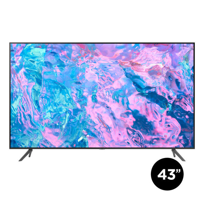 Samsung UN43CU7000FXZC | 43" LED Smart TV - CU7000 Series - 4K Ultra HD - HDR-Sonxplus Drummondville