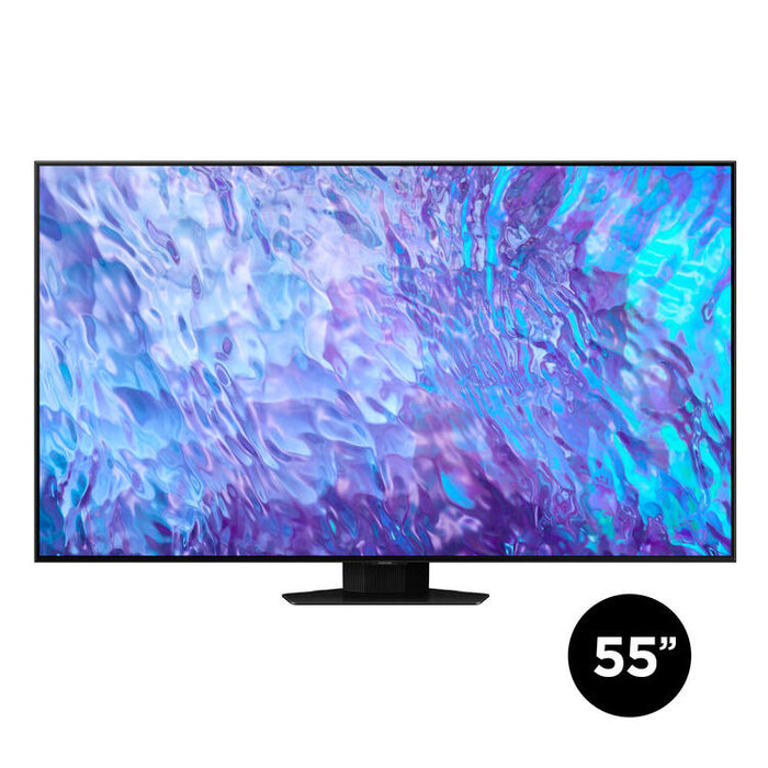 Samsung QN55Q80CAFXZC | 55" Smart TV Q80C Series - QLED - 4K - Quantum HDR+-Sonxplus Drummondville