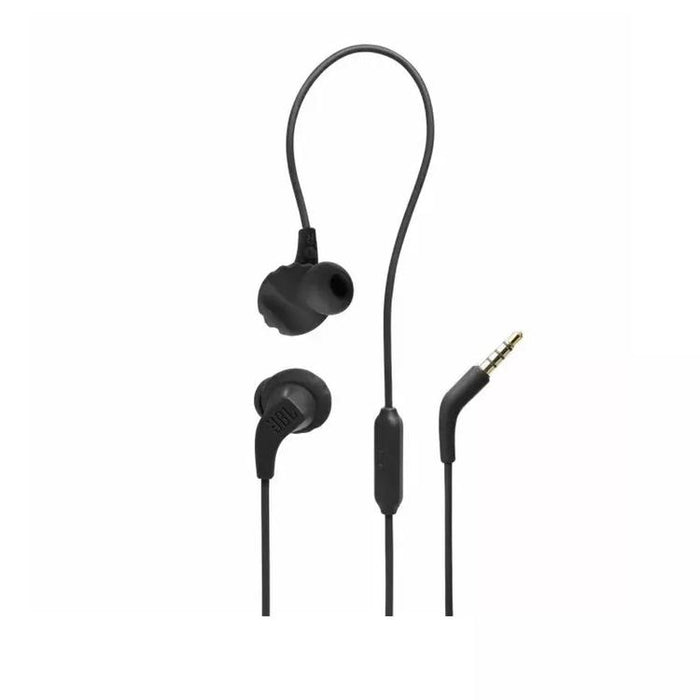 JBL Endurance Run 2 | In-Ear Headphones - Sport - Wired - IPX5 - Black-Sonxplus Drummondville