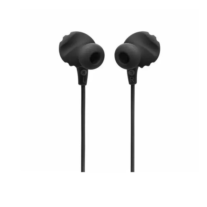 JBL Endurance Run 2 | In-Ear Headphones - Sport - Wired - IPX5 - Black-Sonxplus Drummondville