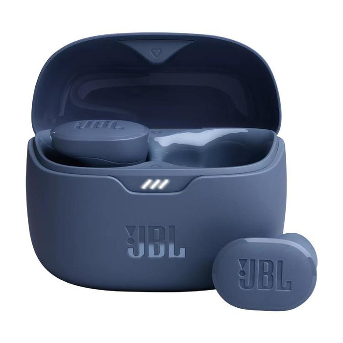 JBL Tune Buds | In-Ear Headphones - 100% Wireless - Bluetooth - Noise Reduction - 4 microphones - Bleu-Sonxplus Drummondville