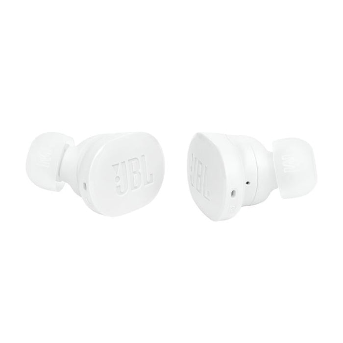 JBL Tune Buds | In-Ear Headphones - 100% Wireless - Bluetooth - Noise reduction - 4 microphones - White-Sonxplus Drummondville