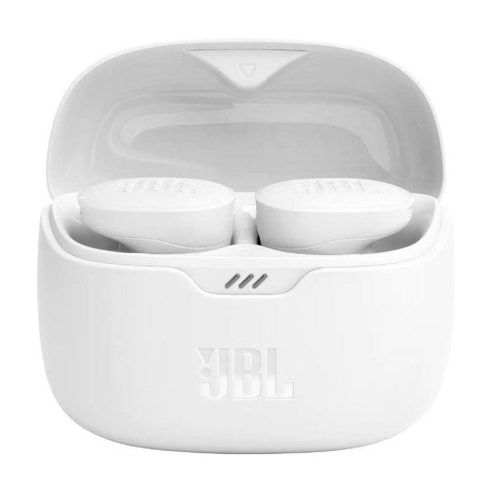 JBL Tune Buds | In-Ear Headphones - 100% Wireless - Bluetooth - Noise reduction - 4 microphones - White-Sonxplus Drummondville