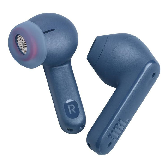 JBL Tune Flex | In-Ear Headphones - 100% Wireless - Bluetooth - Noise reduction - Stick-open design - IPX4 - Blue-Sonxplus Drummondville