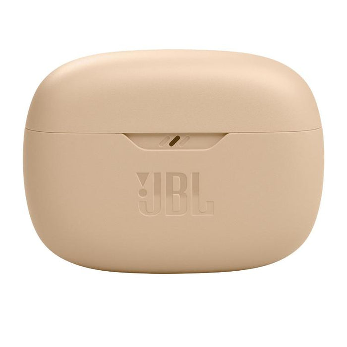 JBL Vibe Beam | In-Ear Headphones - Wireless - Bluetooth - Smart Ambient Technology - Beige-Sonxplus Drummondville