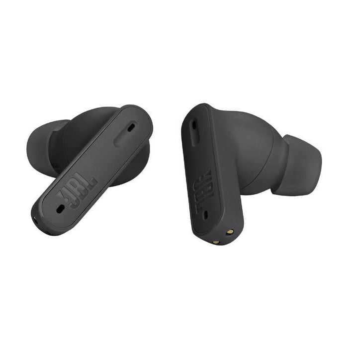 JBL Tune Beam | In-Ear Headphones - 100% Wireless - Bluetooth - Smart Ambient - Stick-open Design - Black-Sonxplus Drummondville