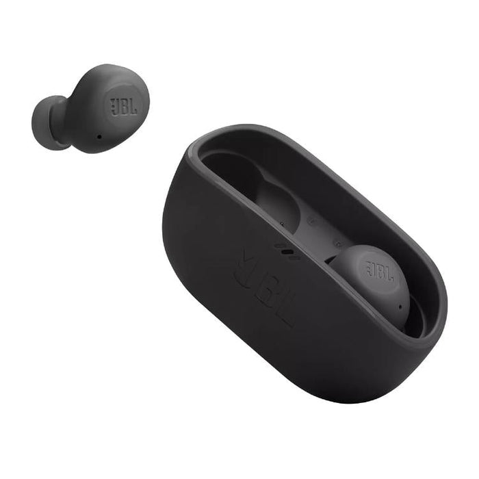 JBL Vibe Buds | In-Ear Headphones - Wireless - Bluetooth - Smart Ambient Technology - Black-Sonxplus Drummondville