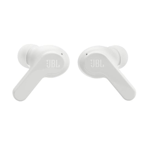 JBL Vibe Beam | In-Ear Headphones - Wireless - Bluetooth - Smart Ambient Technology - White-Sonxplus Drummondville