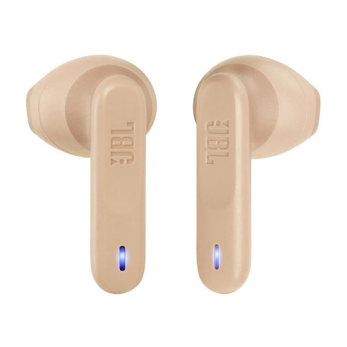 JBL Vibe Flex | In-Ear Headphones - Wireless - Bluetooth - Stick-open Design - Smart Ambient Technology - Beige-Sonxplus Drummondville