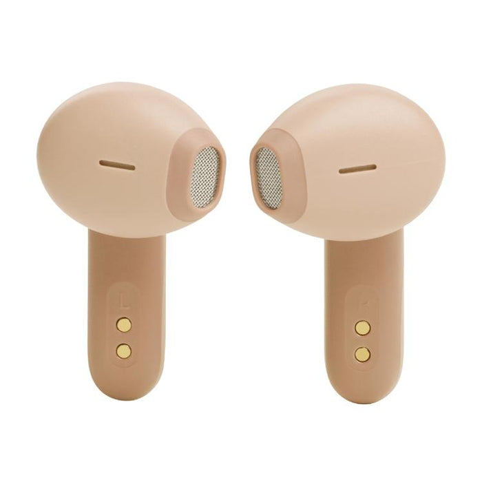 JBL Vibe Flex | In-Ear Headphones - Wireless - Bluetooth - Stick-open Design - Smart Ambient Technology - Beige-Sonxplus Drummondville