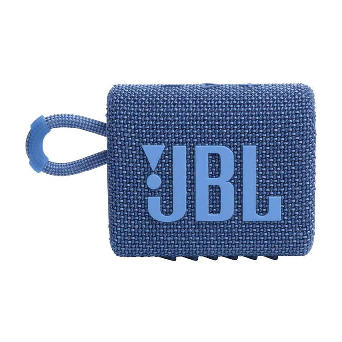 JBL Go 3 Eco | Mini Speaker - Ultra-portable - Bluetooth - IP67 - Blue-Sonxplus Drummondville