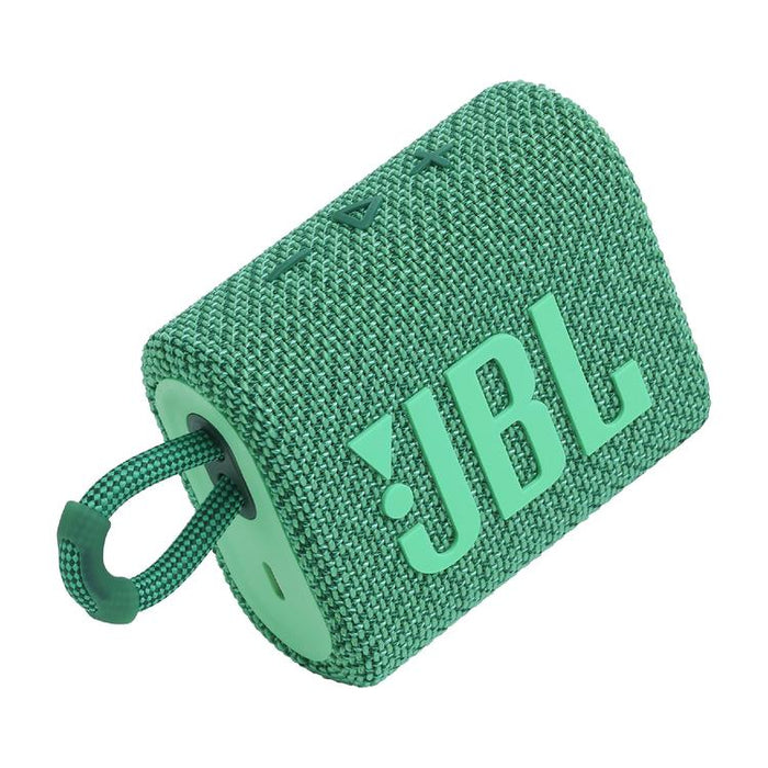 JBL Go 3 Eco | Mini Speaker - Ultra-portable - Bluetooth - IP67 - Vert-Sonxplus Drummondville