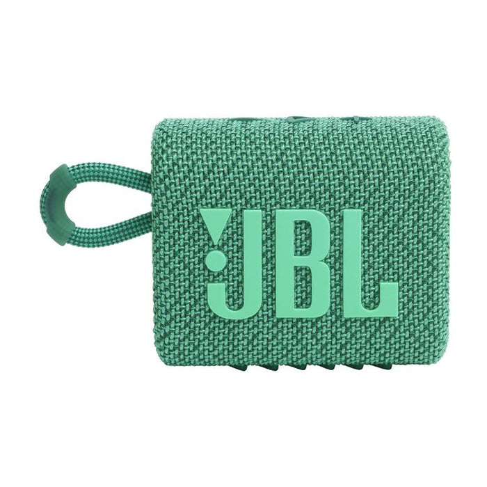 JBL Go 3 Eco | Mini Speaker - Ultra-portable - Bluetooth - IP67 - Vert-Sonxplus Drummondville