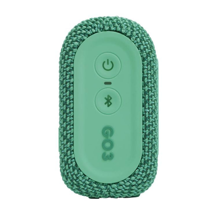 JBL Go 3 Eco | Mini Speaker - Ultra-portable - Bluetooth - IP67 - Vert-Sonxplus Drummondville