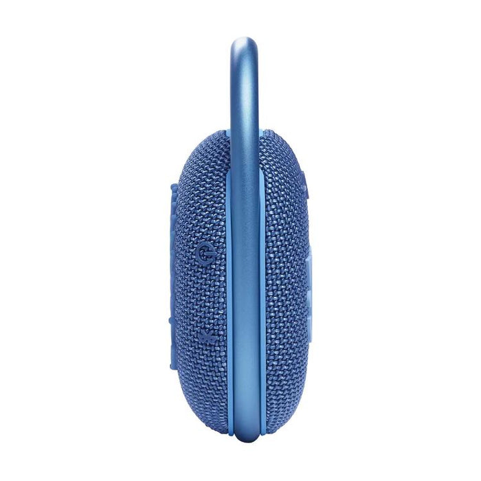 JBL Clip 4 Eco | Speaker - Ultra-portable - Waterproof - Bluetooth - Carabiner - Blue-Sonxplus Drummondville