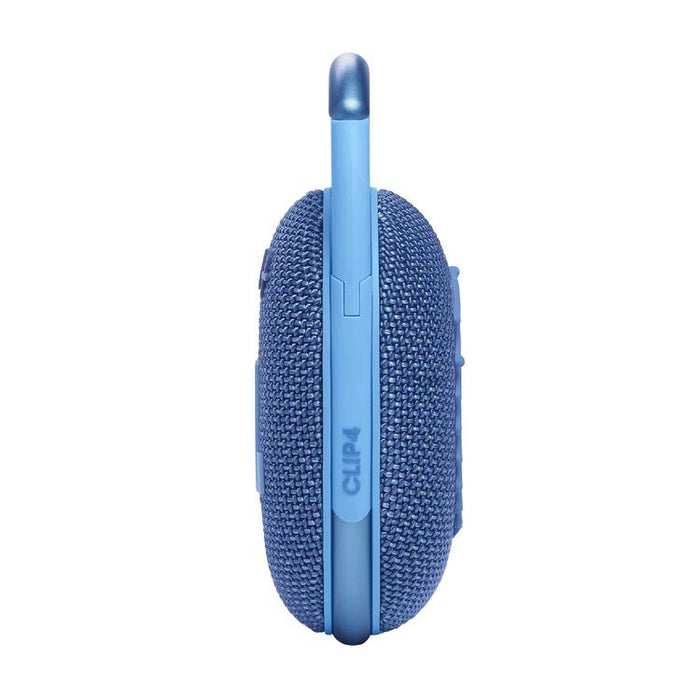 JBL Clip 4 Eco | Speaker - Ultra-portable - Waterproof - Bluetooth - Carabiner - Blue-Sonxplus Drummondville