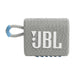 JBL Go 3 Eco | Mini Speaker - Ultra-portable - Bluetooth - IP67 - White-Sonxplus Drummondville