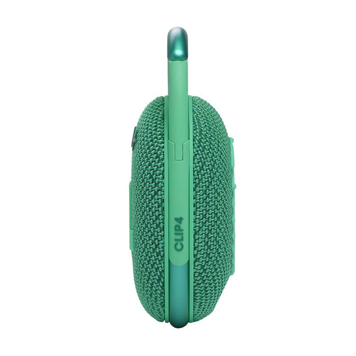 JBL Clip 4 Eco | Speaker - Ultra-portable - Waterproof - Bluetooth - Integrated carabiner - Green-Sonxplus Drummondville