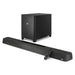 Polk MagniFi MAX AX SR | 7.1.2 Home Theater System - Soundbar - 10" Wireless Subwoofer - Dolby Atmos - Black-Sonxplus Drummondville