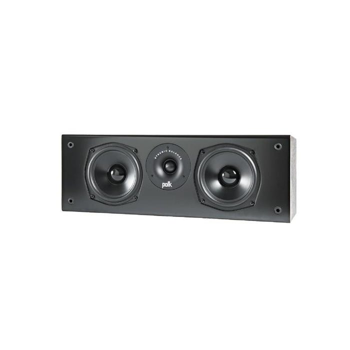 Polk T30 | Center speaker - T Series - 2 way - 100W - Black-Sonxplus Drummondville