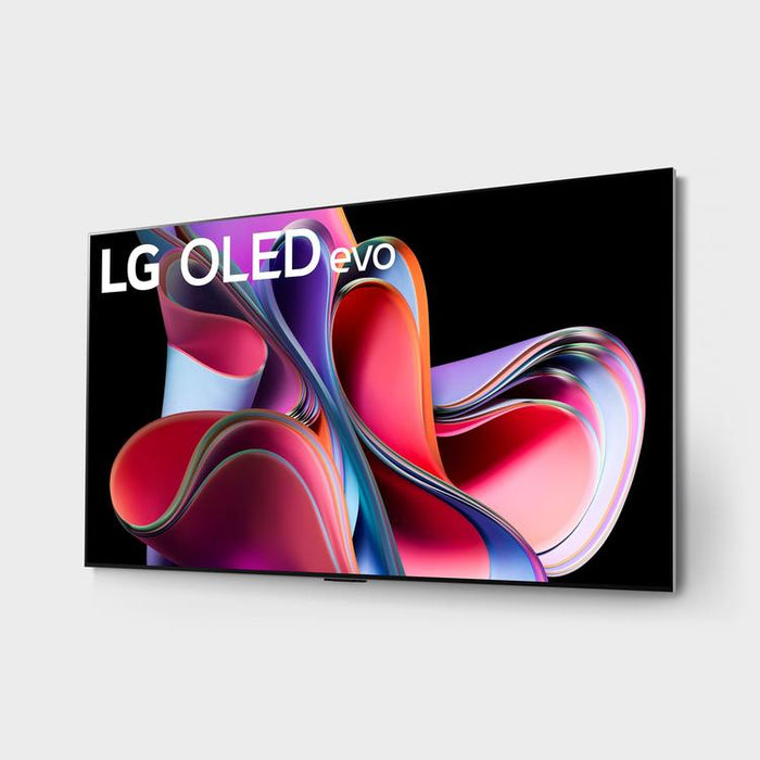 LG OLED65G3PUA | 65" 4K OLED Evo Smart TV - Gallery Edition - G3 Series - HDR Cinema - IA a9 Gen.6 4K Processor - Black-Sonxplus Drummondville