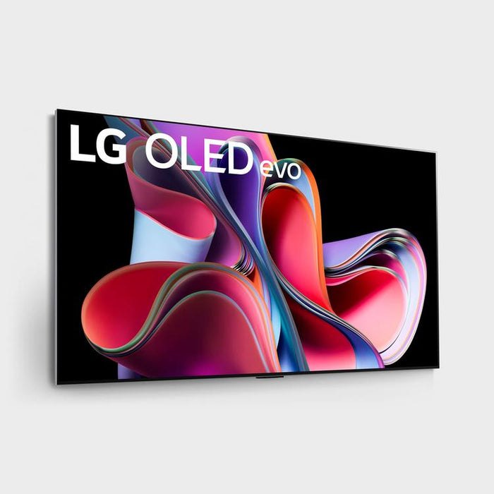 LG OLED83G3PUA | 83" 4K OLED Evo Smart TV - Gallery Edition - G3 Series - HDR Cinema - IA a9 Gen.6 4K Processor - Black-Sonxplus Drummondville