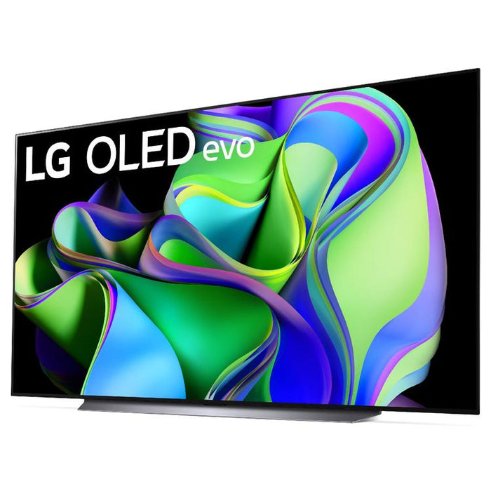 LG OLED83C3PUA | Smart TV 83" OLED evo 4K - C3 Series - HDR - Processor IA a9 Gen6 4K - Black-Sonxplus Drummondville