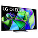 LG OLED65C3PUA | Smart TV 65" OLED evo 4K - C3 Series - HDR - Processor IA a9 Gen6 4K - Black-Sonxplus Drummondville