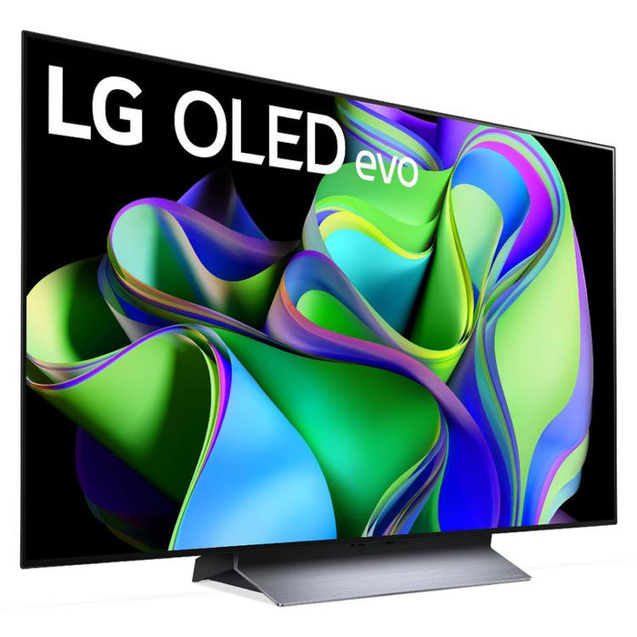 LG OLED48C3PUA | Smart TV 48" OLED evo 4K - C3 Series - HDR - Processor IA a9 Gen6 4K - Black-Sonxplus Drummondville