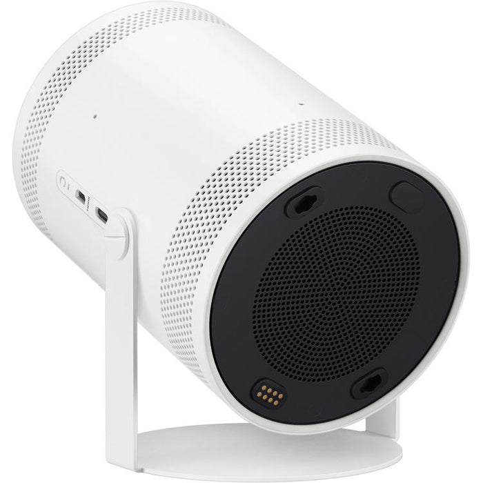 Samsung SP-LFF3CLAXXZC | Portable projector - The Freestyle 2nd Gen. - Compact - Full HD - 360 degree sound - White-Sonxplus Drummondville