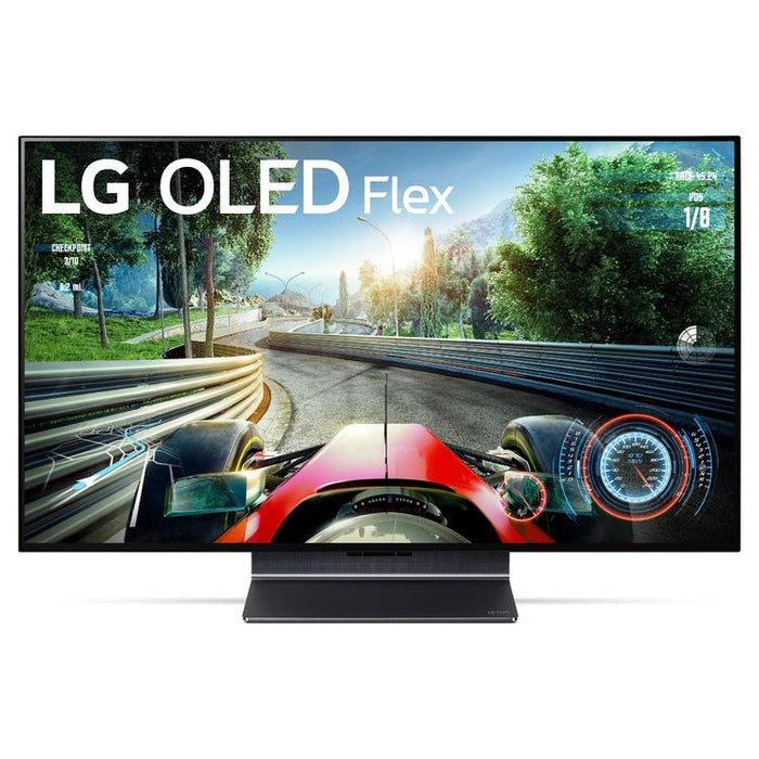 LG 42LX3QPUA | 42" Smart TV - 4K OLED - Web OS - Flex Series - Black-Sonxplus Drummondville