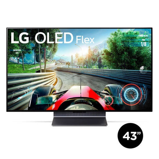 LG 42LX3QPUA | 42" Smart TV - 4K OLED - Web OS - Flex Series - Black-Sonxplus Drummondville