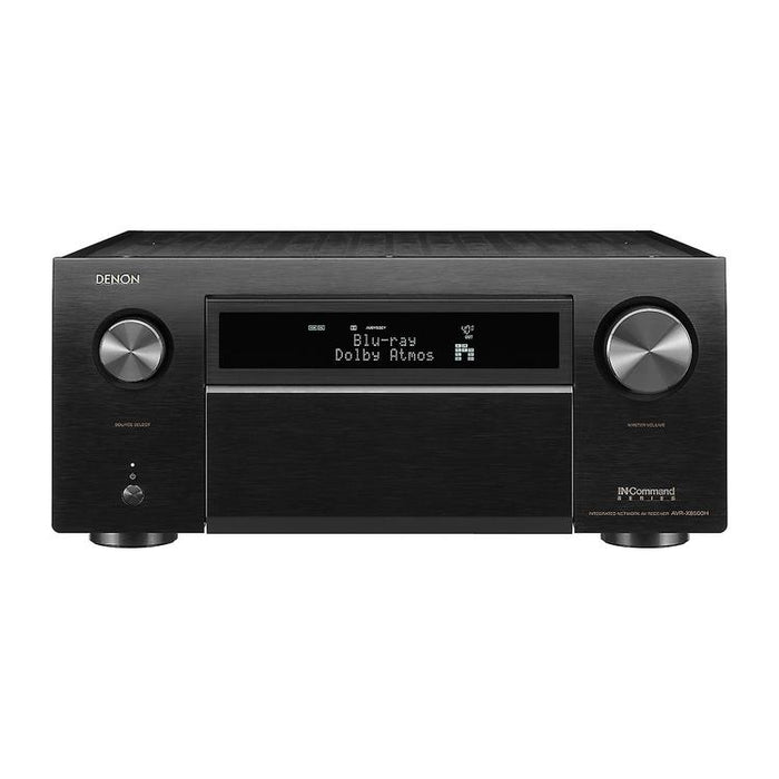 Denon AVRX8500HA & HOME250 | 13.2 channel AV receiver and wireless speaker set - Home theater - Bluetooth - Wi-Fi - 8K - HEOS - Black-Sonxplus Drummondville